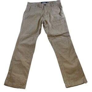 Mountain Khakis Original Mountain Pants Mens 32x29 Beige Canvas Workwear Outdoor